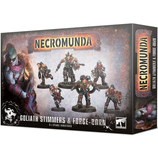 Necromunda Gang - Goliath Stimmers & Forge-Born ( 300-62 )