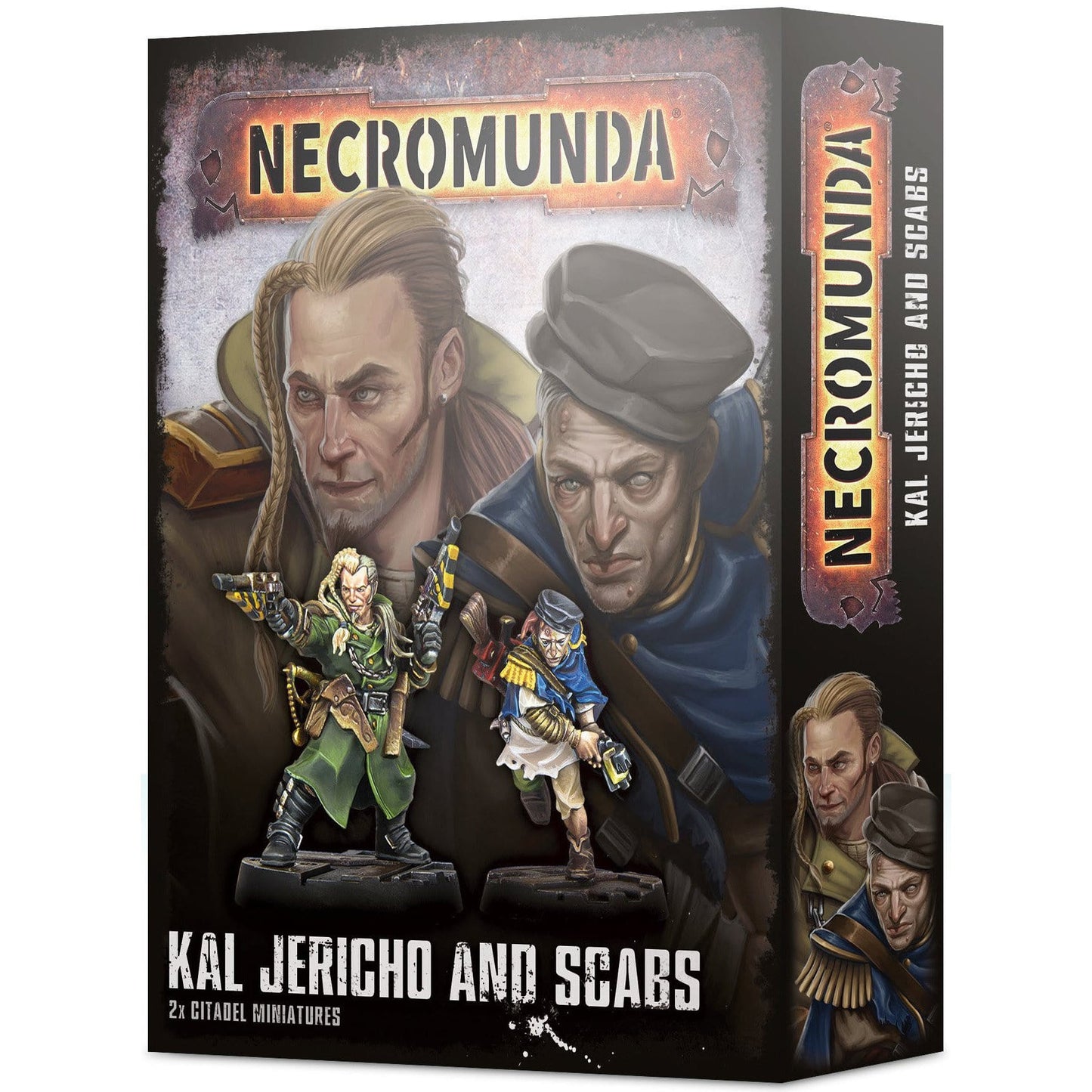 Necromunda - Kal Jericho & Scabs ( 300-38 )