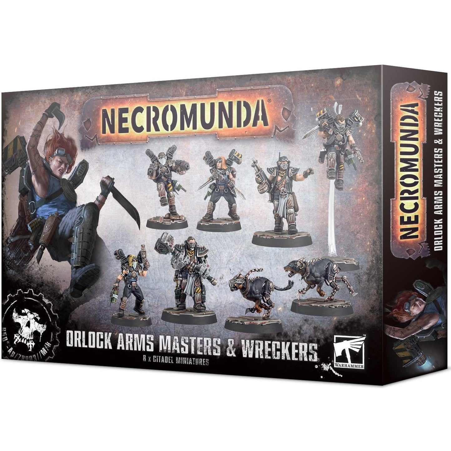 Necromunda Gang - Orlock Arms Masters and Wreckers ( 300-70 )