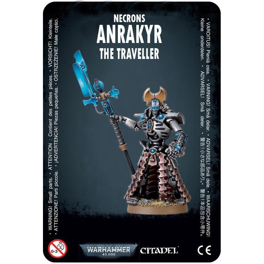 Necrons Lord Anrakyr the Traveller ( 49-68-W ) - Used