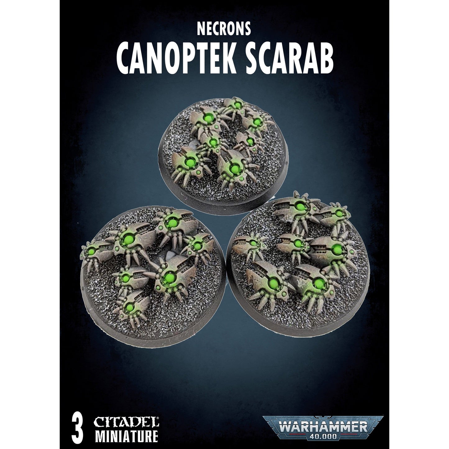 Necrons Canoptek Scarab Swarms ( 49-06-2 ) - Used