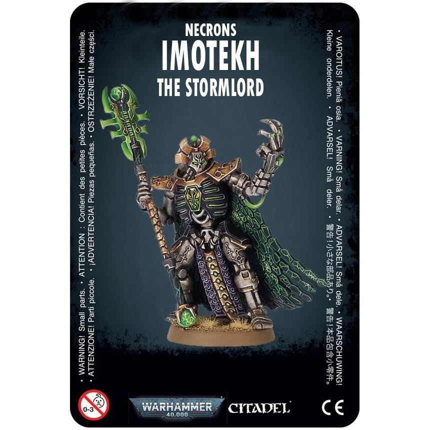 Necrons Imotekh the Stormlord ( 49-63-W ) - Used