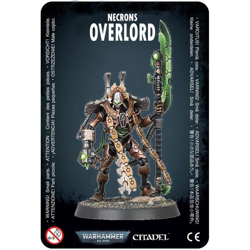 Necrons Overlord with Tachyon Arrow ( IND-10 ) - Used