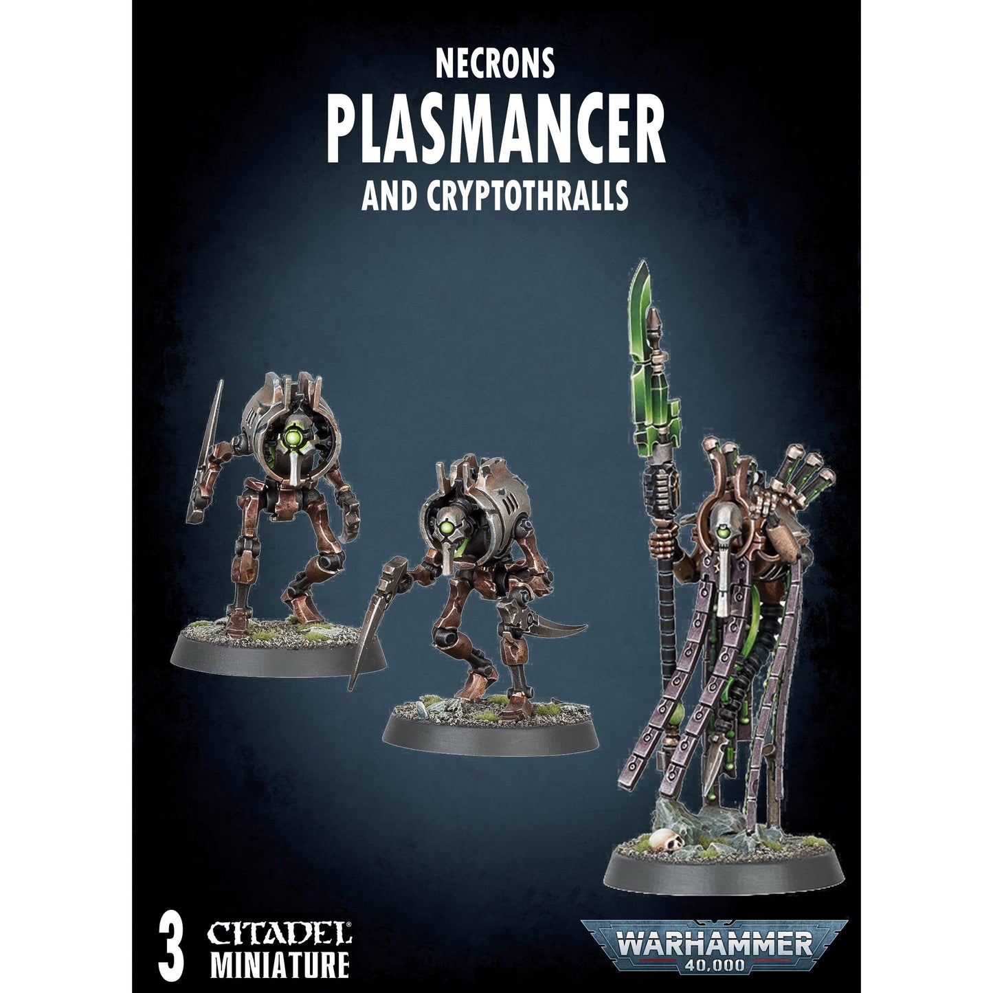 Necrons Plasmancer with Cryptothralls ( IND-12 ) - Used