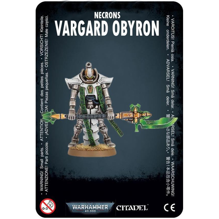 Necrons Lord Vargard Obyron ( 49-69-W ) - Used