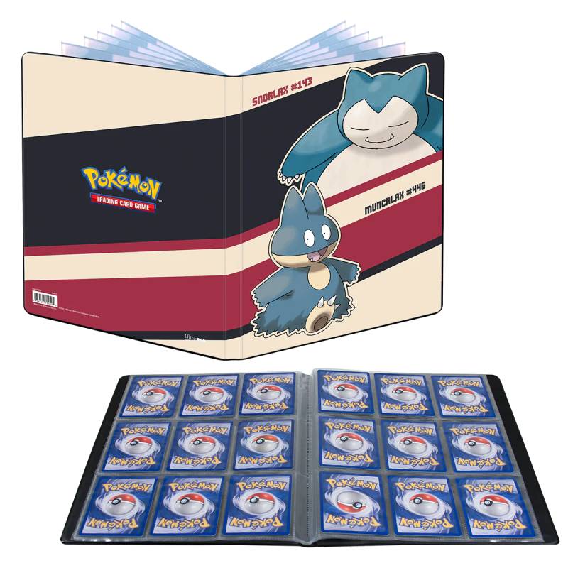 9-Pocket Pokemon Portfolio - Snorlax and Munchlax