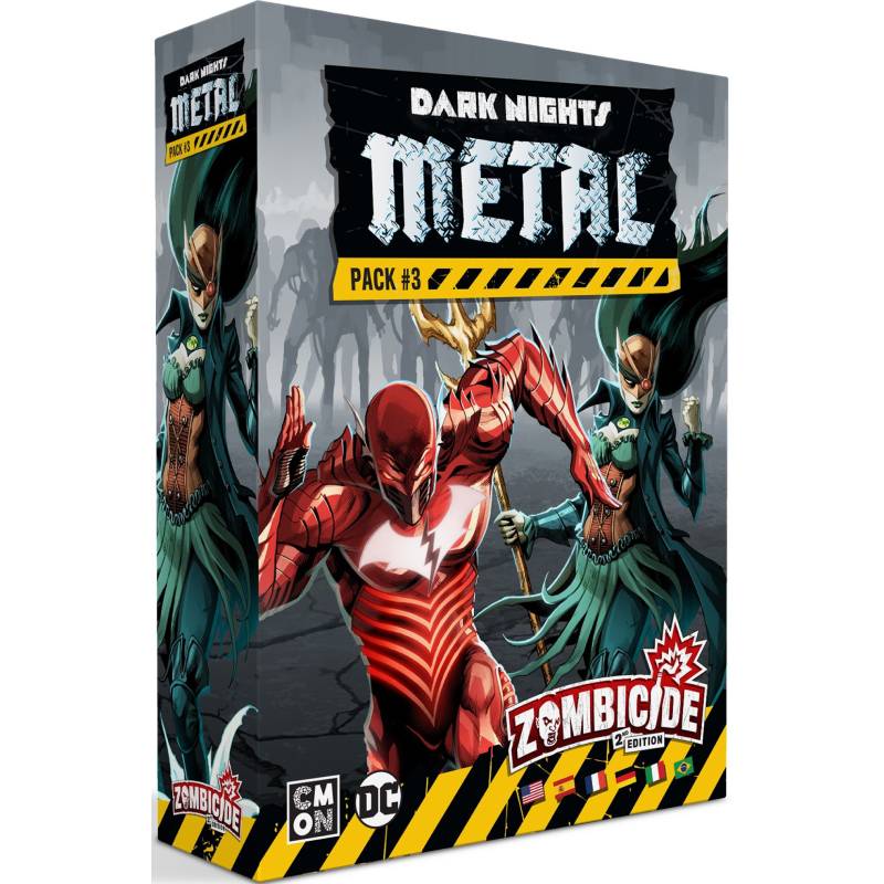 Zombicide: 2nd Edition – Dark Nights Metal: Pack #3 Survivors & Abominations Set