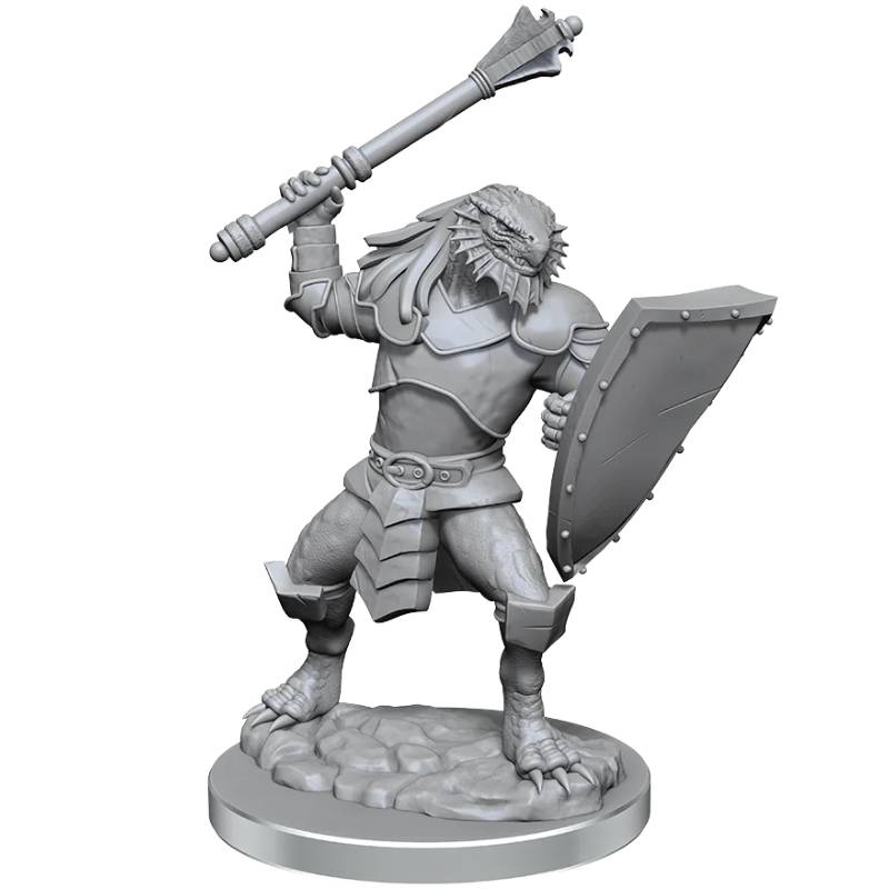 D&D Unpainted Minis Wave 18 - Dragonborn Clerics ( 90522 )