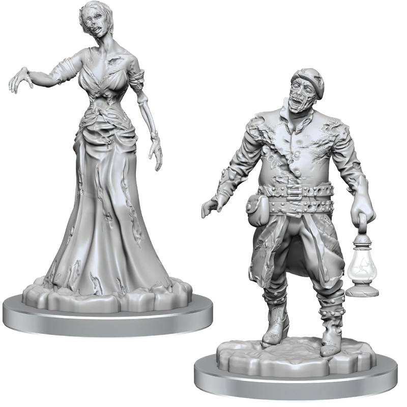 Wizkids Unpainted Minis Wave 18 - Zombies ( 90532 )