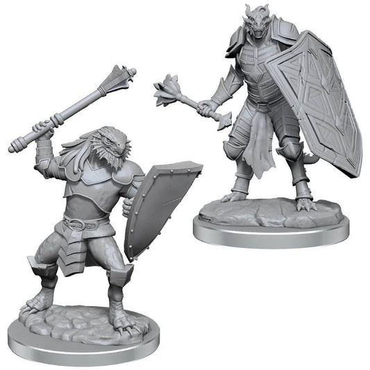 D&D Unpainted Minis Wave 18 - Dragonborn Clerics ( 90522 )