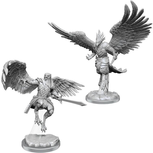 D&D Unpainted Minis Wave 18 - Aarakocra Paladins ( 90521 )