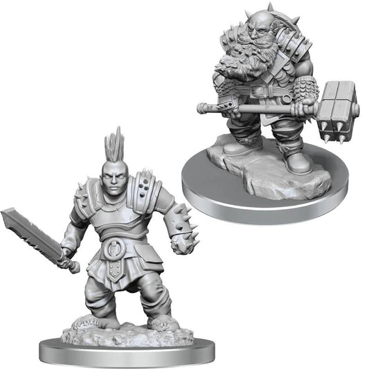 D&D Unpainted Minis Wave 18 - Duergar Fighters ( 90421 )