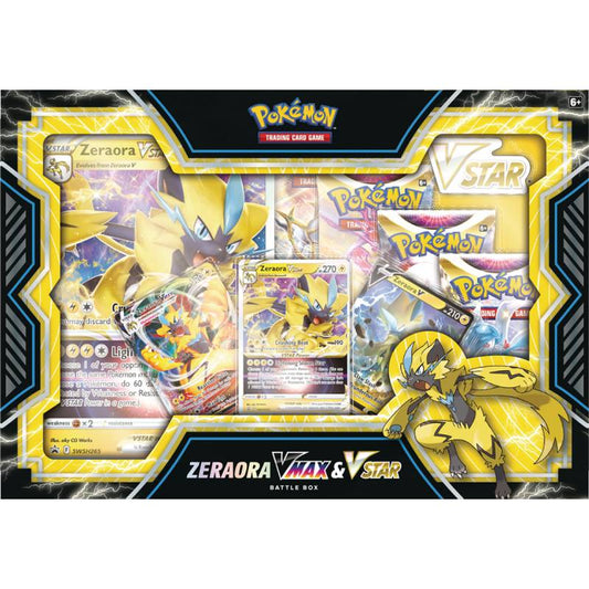 Pokemon - Zeraora VMAX & VSTAR Battle Box