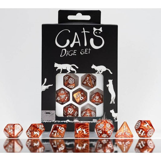 Cats Dice Set / 7 dés gentil petit chat: Muffin