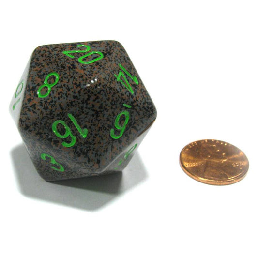 Mega D20 Speckled Dice 34mm - CHXXS20AA