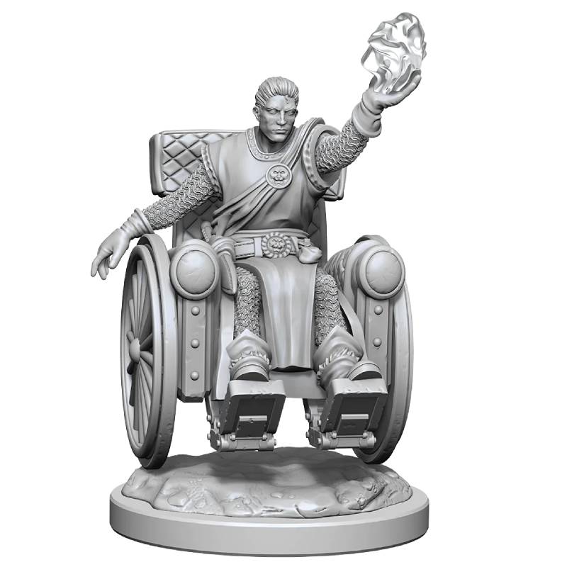 D&D Unpainted Minis Wave 18 - Human Clerics ( 90523 )