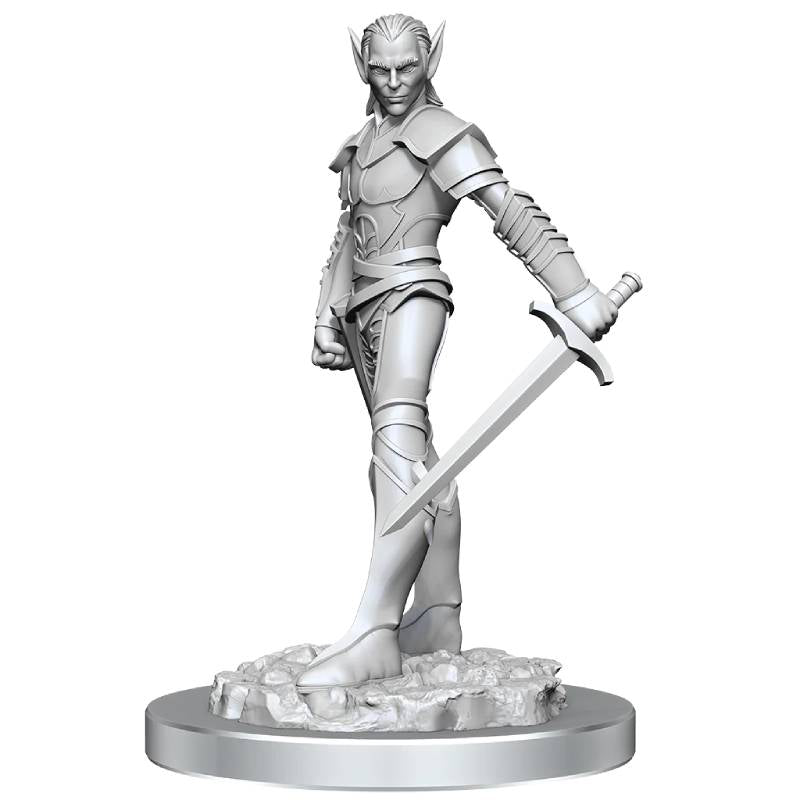 D&D Unpainted Minis Wave 18 - Drow Fighters ( 90525 )