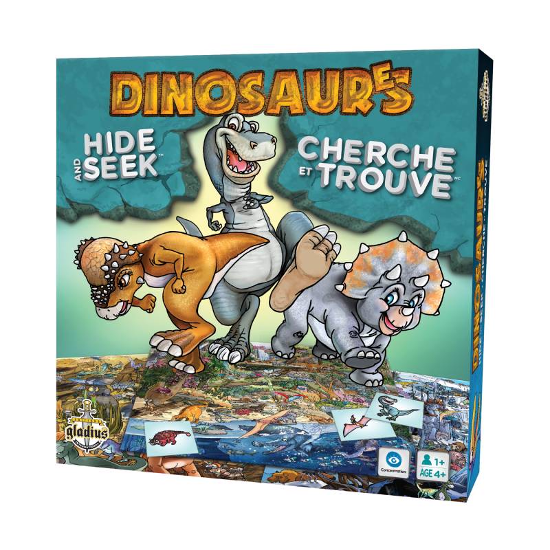 Cherche et trouve – Dinosaures