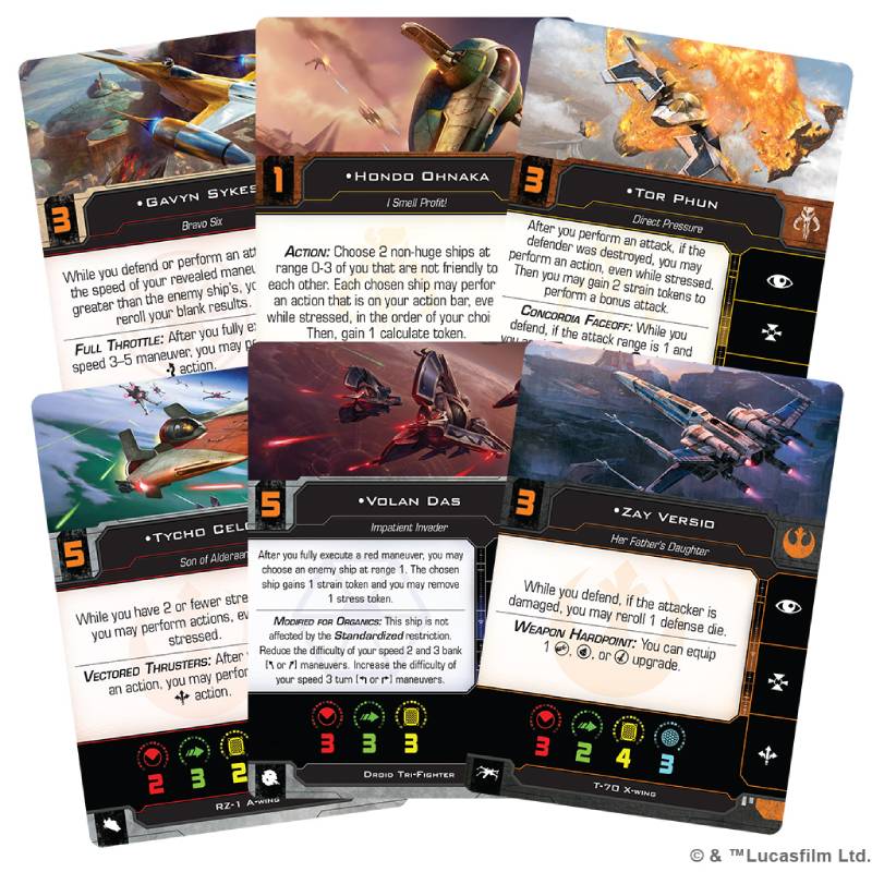 Star Wars: X-Wing - Hotshots and Aces 2 Reinforcements Pack ( SWZ97 )