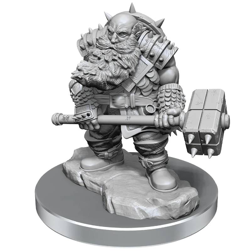 D&D Unpainted Minis Wave 18 - Duergar Fighters ( 90421 )