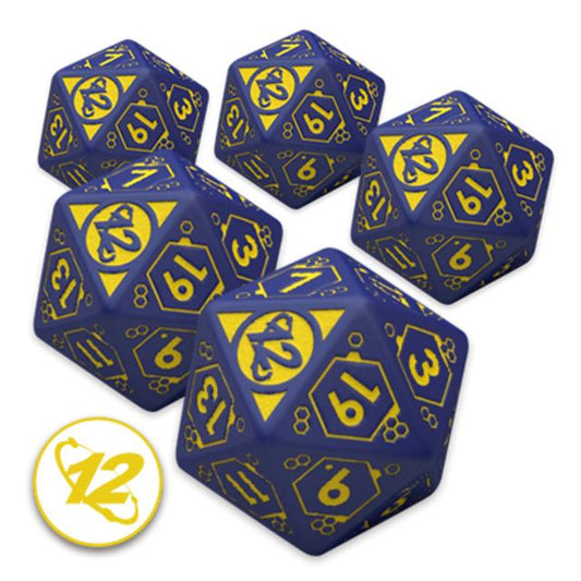 Infinity O-12 Dice Set (5 D20)