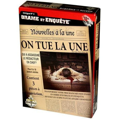 Drame et Enquête - On tue la une