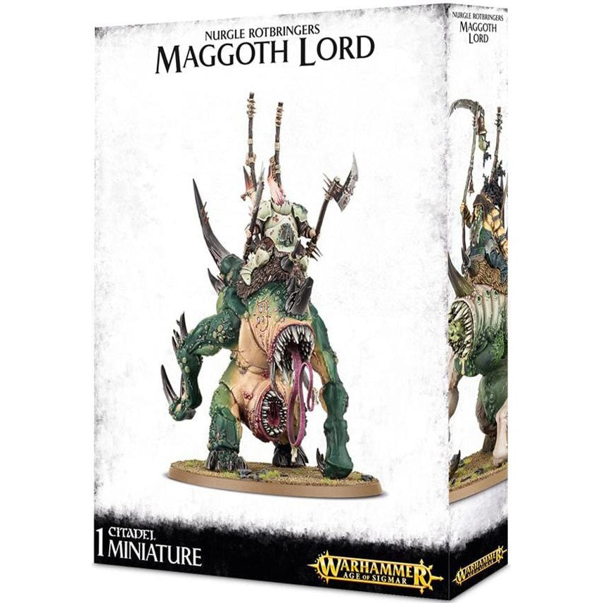 Nurgle Rotbringers Maggoth Lord Morbidex Twiceborn / Orghotts Daemonspew / Bloab Rotspawned ( 1038-W )