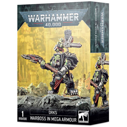 Orks Warboss In Mega Armour ( 50-56 )