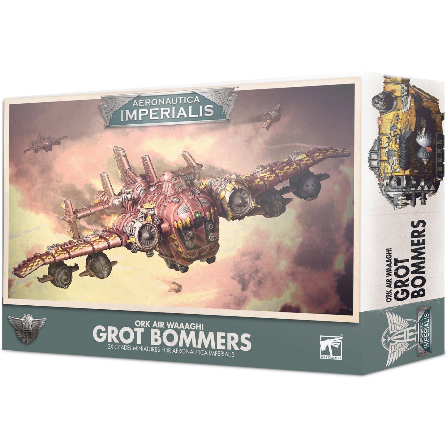 Aeronautica Imperialis: Ork Air Waaagh! Grot Bommers ( 500-19 ) - Used