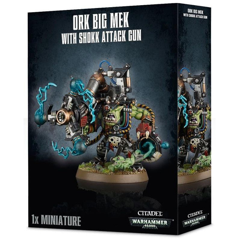 Orks Big Mek with Shokk Attack Gun ( 50-11-W ) - Used