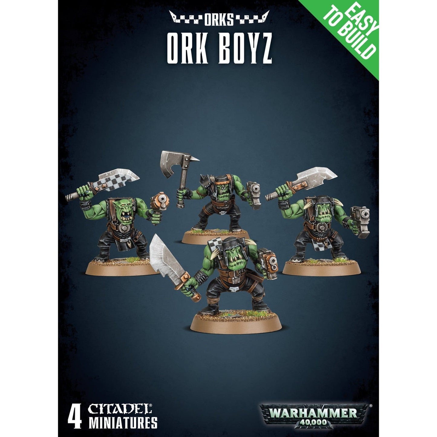 Orks Easy-To-Build Boyz ( 35-27 ) - Used