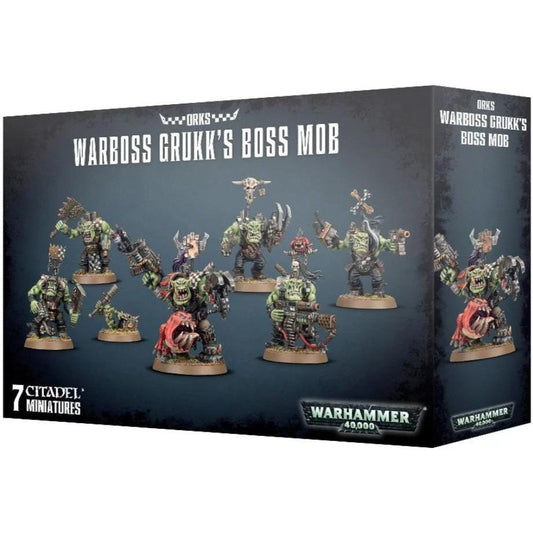 Orks Warboss Grukks Boss-Mob ( 50-33 ) - Used