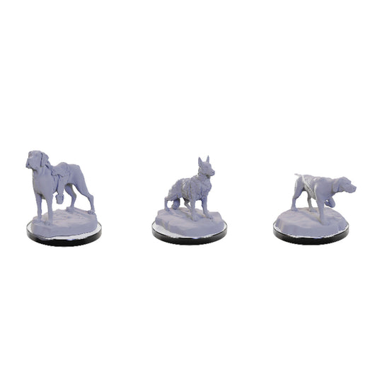 Wizkids Unpainted Minis: Dog Companions