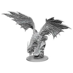 Wizkids Unpainted Miniatures: Silver Dragon