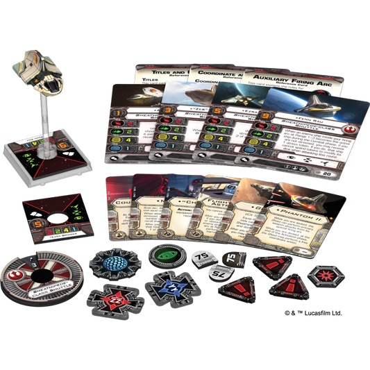 V1 Star Wars X-Wing - Phantom II Expansion Pack ( SWX72 ) - Used