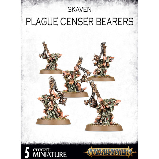 Skaven Plague Censer Bearers (Metal) ( 6075-MW )