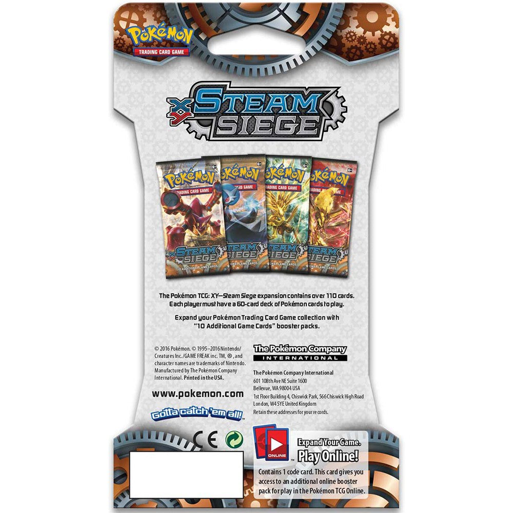 Pokemon Booster Pack - XY Steam Siege