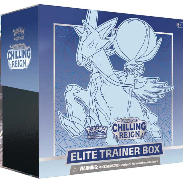 Pokemon Elite Trainer Box - Sword & Shield: Chilling Reign (Ice Rider Calyrex)