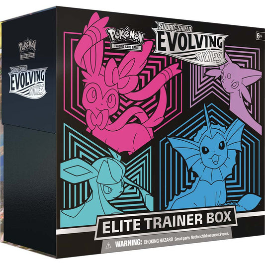 Pokemon Elite Trainer Box - Sword & Shield: Evolving Skies - Sylveon