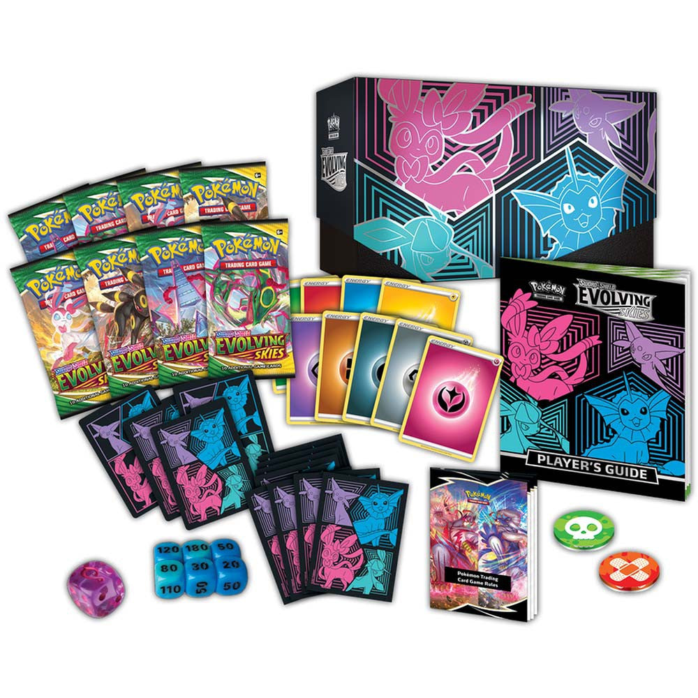 Pokemon Elite Trainer Box - Sword & Shield: Evolving Skies - Sylveon