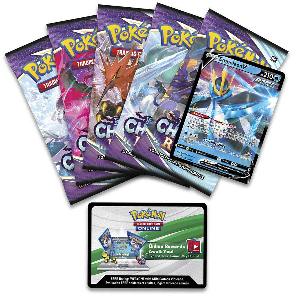 Pokemon V Strikers Tin - Empoleon V