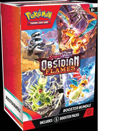 POKEMON SV3 OBSIDIAN FLAMES BOOSTER BUNDLE (25)