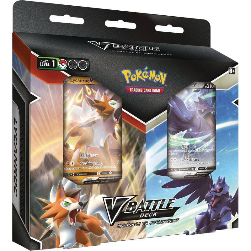 Pokemon V Battle Decks - Lycanroc Vs. Corviknight