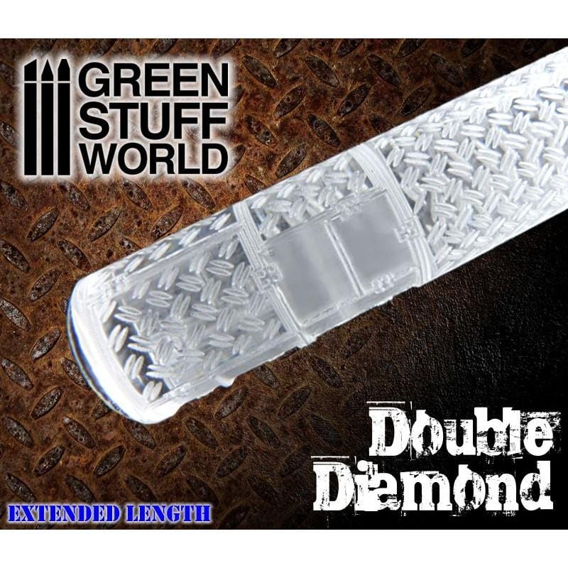 Rolling Pin Double Diamond