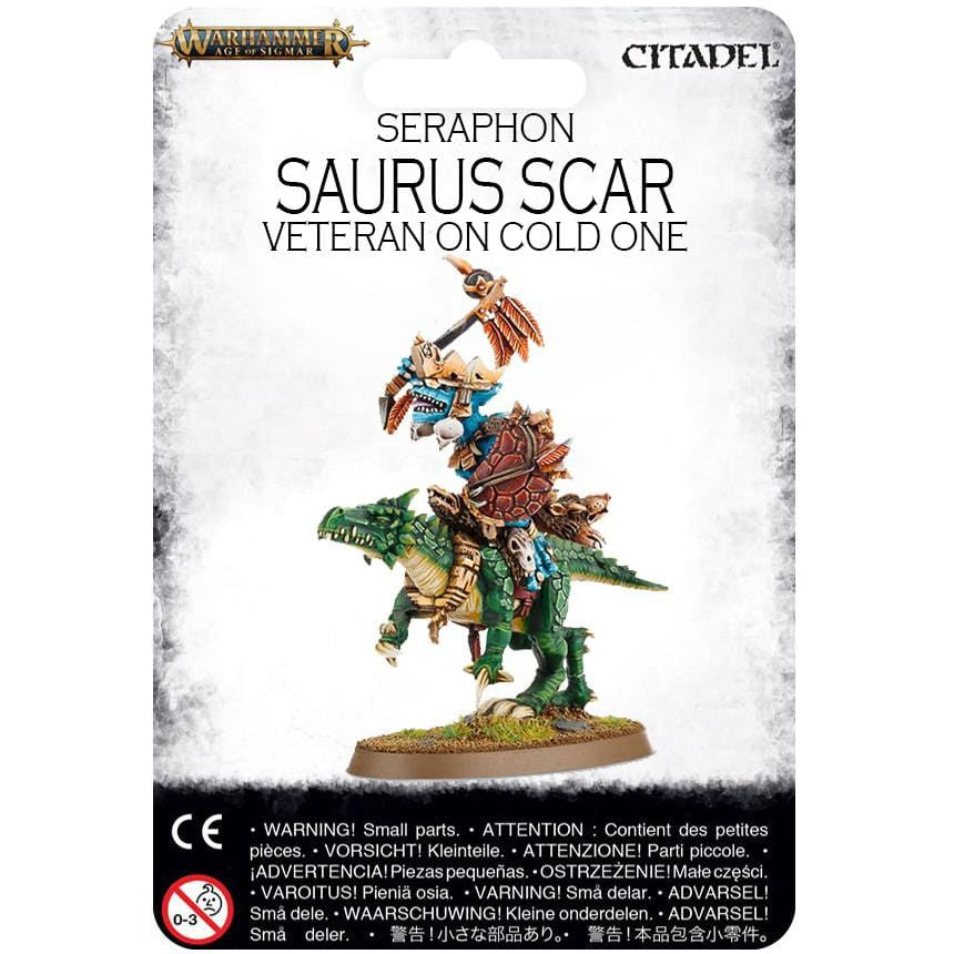 Seraphon Saurus Scar Veteran on Cold One ( 8064-W )