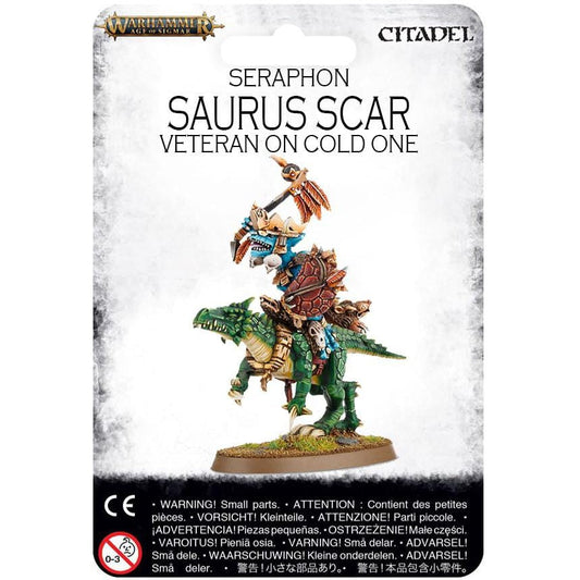 Seraphon Saurus Scar Veteran on Cold One ( 8064-W ) - Used