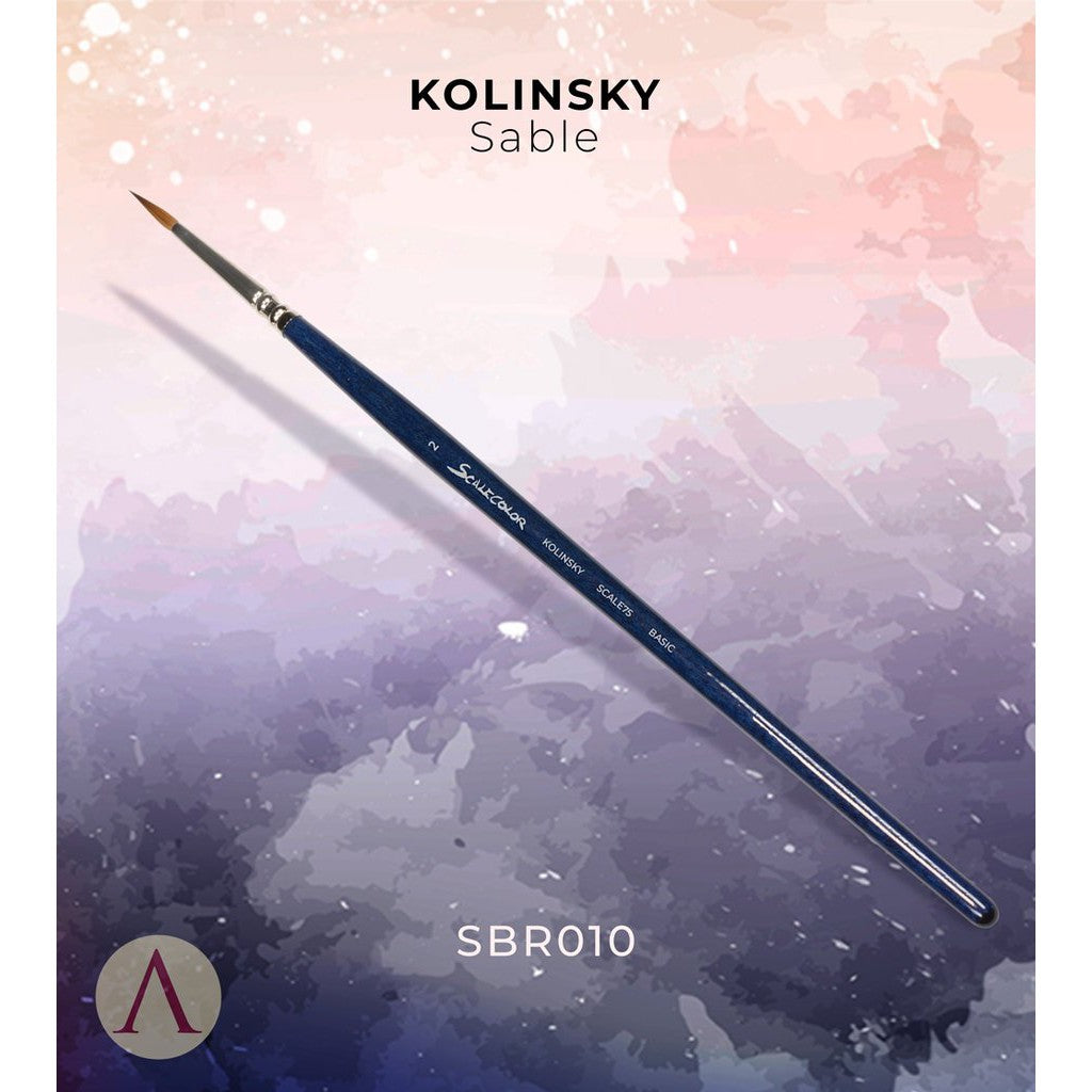 Scalecolor Brush Miniatures Basic Kolinsky Sable N.2 ( SBR-010 )