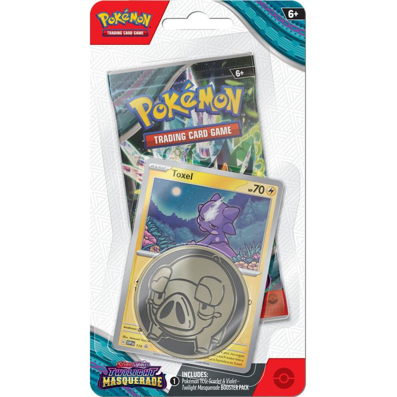 Pokemon - Scarlet & Violet: Twilight Masquerade Blister - Toxel Promo