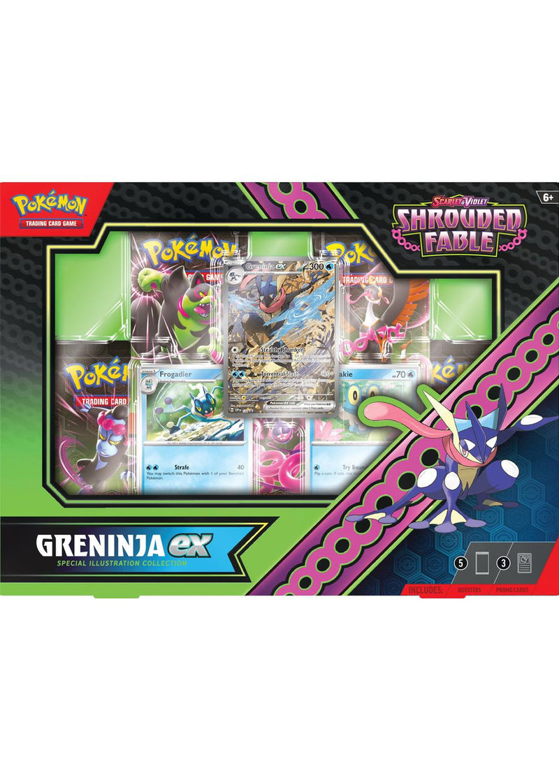 Pokemon - SV6.5: Shrouded Fable - Greninja ex Illustration Collection