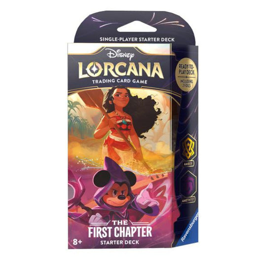 Lorcana: The First Chapter - Starter Deck: Amber & Amethyst